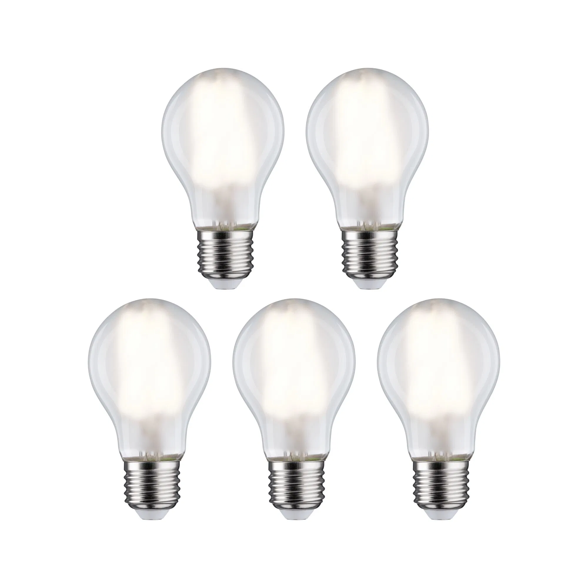 Paulmann "Filament 230V LED Birne E27 5x806lm 5x7W 4000K Matt" günstig online kaufen