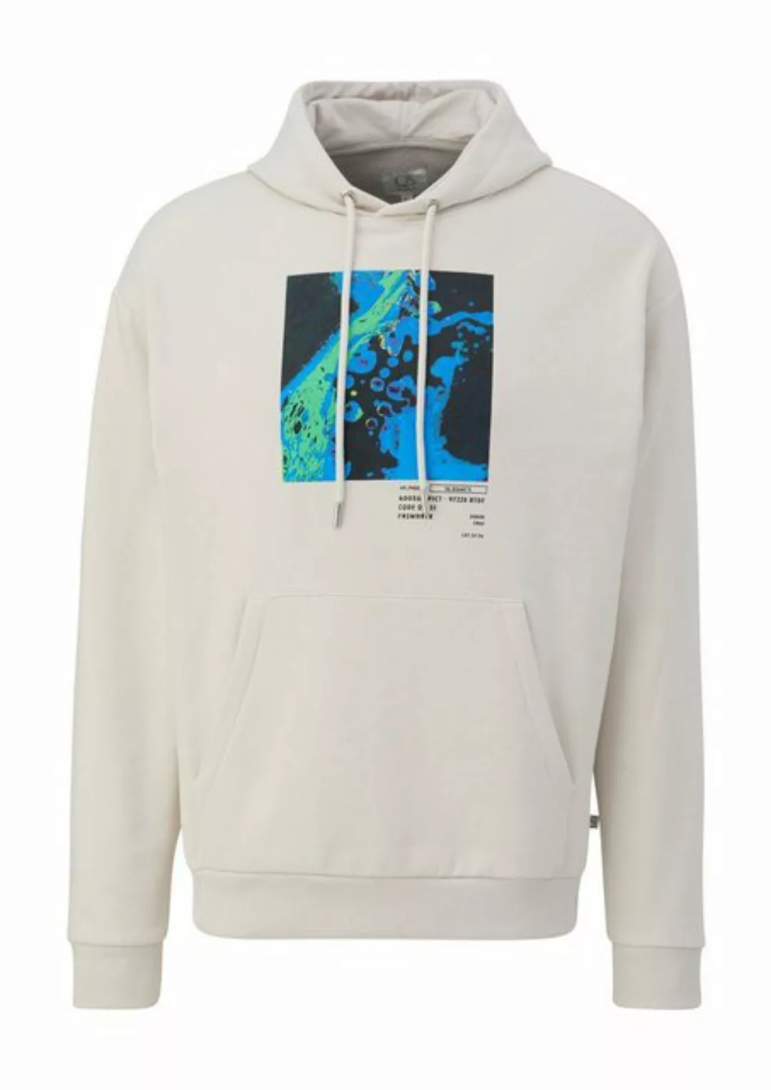 QS Hoodie, mit Frontprint günstig online kaufen