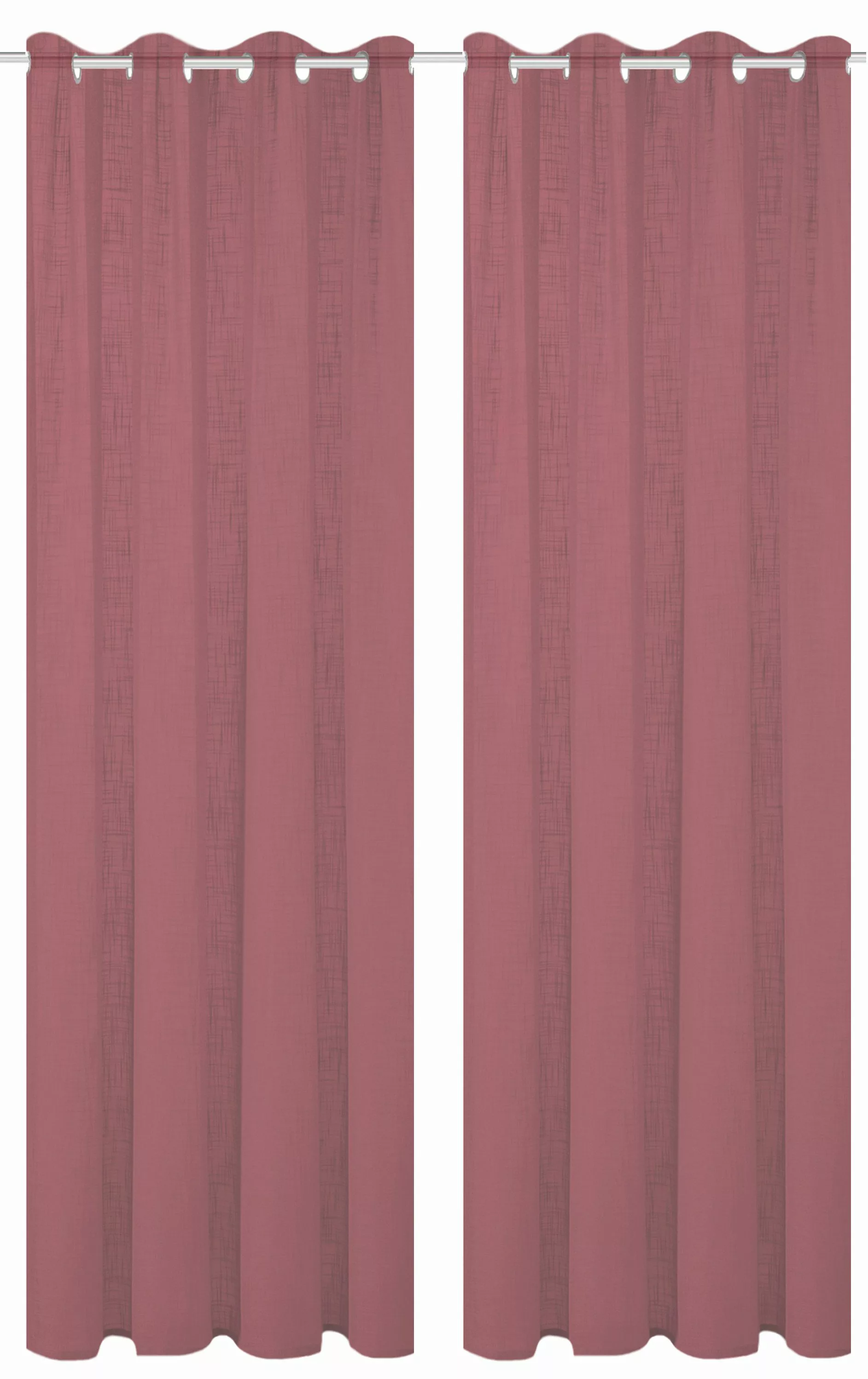 Home Basics Vorhang 800530 Ösen Fertigschal günstig online kaufen
