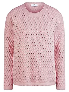 Rundhals-Pullover Peter Hahn rosé günstig online kaufen