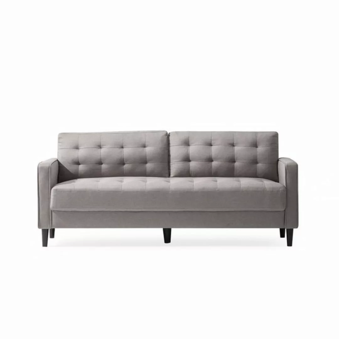 ZINUS Sofa BENTON Klassisches Graues Gepolstertes Sofa günstig online kaufen