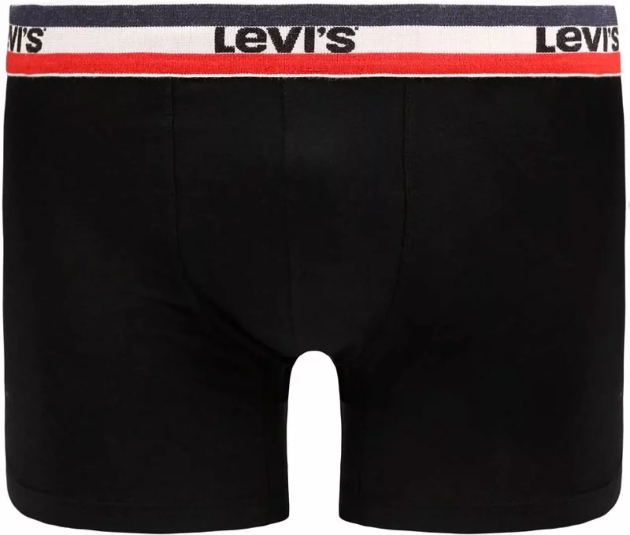 Levis Boxershorts, (Packung, 2er-Pack), mit breitem Logobund günstig online kaufen