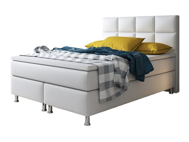 inter Boxspringbett Miami 140x200 cm inkl. Topper (Komplettbett, inkl.Kopft günstig online kaufen