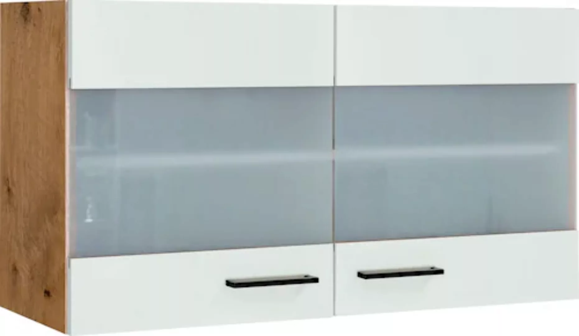 Flex-Well Glashängeschrank "Vintea", (B x H x T) 100 x 54,8 x 32 cm, mit St günstig online kaufen