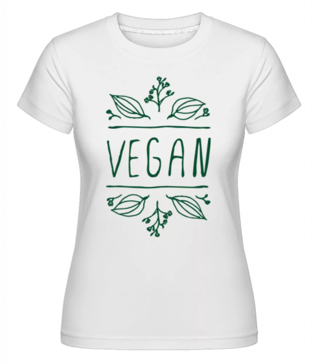 Vegan Zeichen · Shirtinator Frauen T-Shirt günstig online kaufen