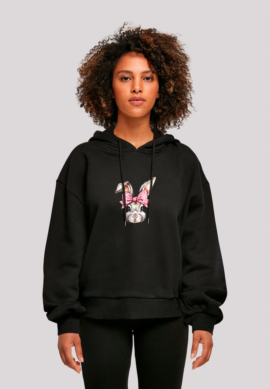 F4NT4STIC Sweatshirt "Niedlicher Hase mit Schleife", Premium Qualität günstig online kaufen