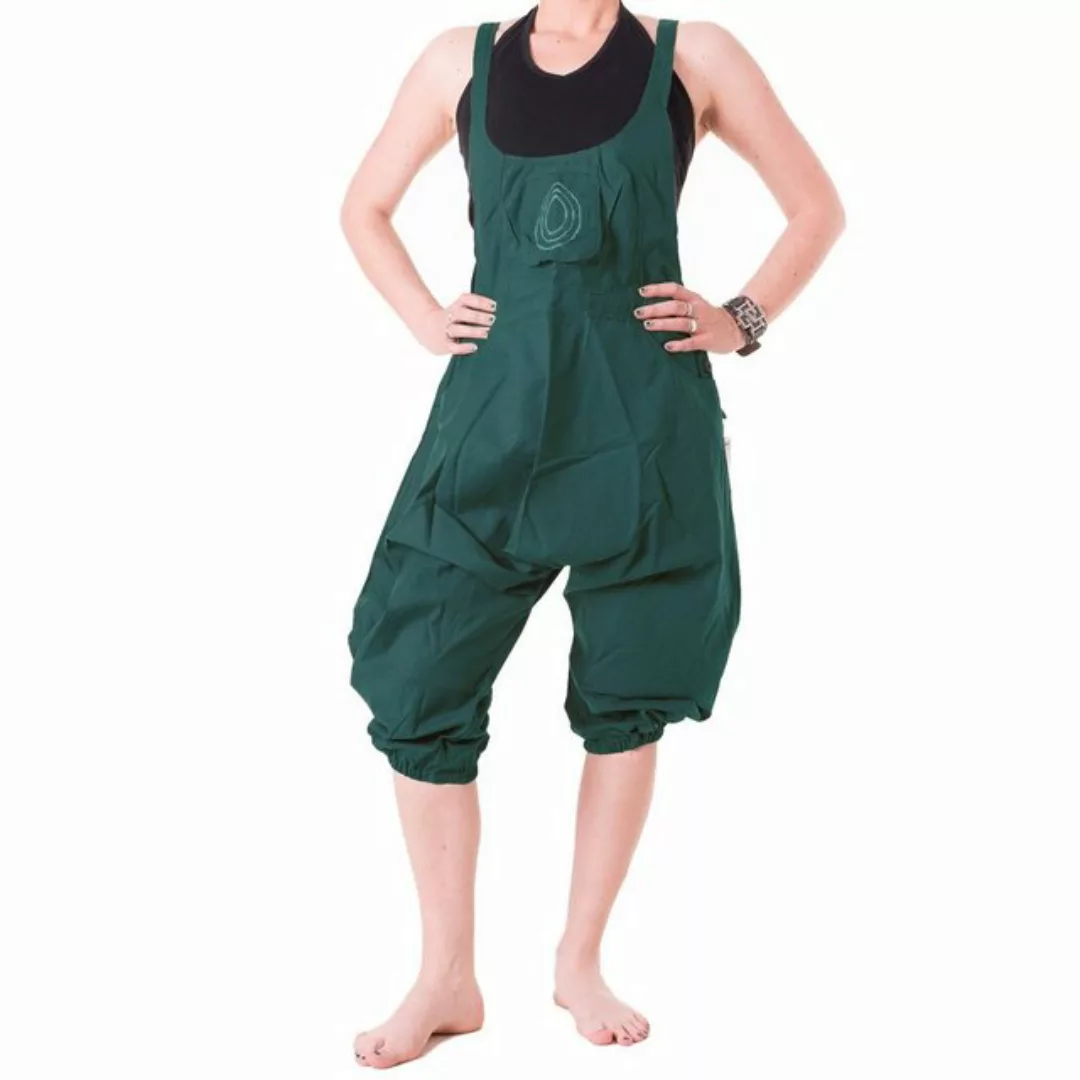 Vishes Latzhose Kurze Harems Latzhose aus gewebter Baumwolle Pumphose, Plud günstig online kaufen