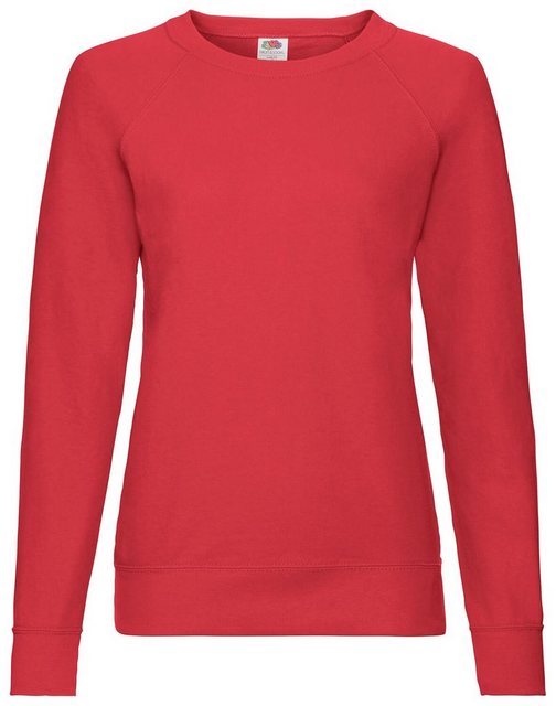 Fruit of the Loom Sweatshirt Lightweight Raglan Sweat Lady-Fit günstig online kaufen