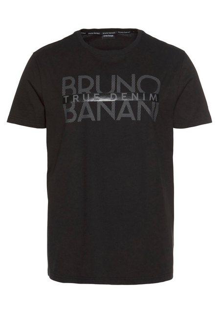 Bruno Banani T-Shirt kurzärmelig, schmal geschnitten, bedruckt, aus Baumwol günstig online kaufen