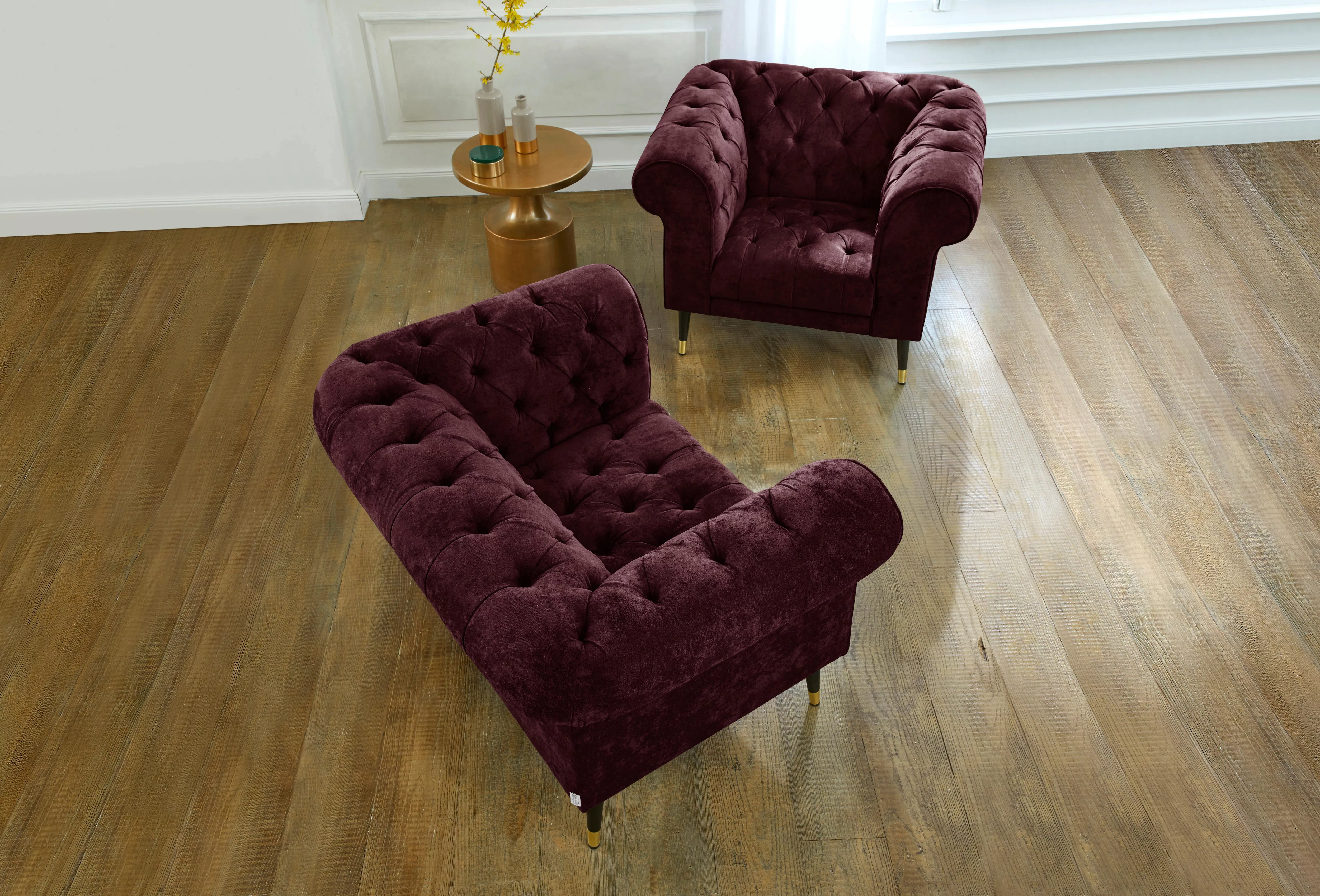 Guido Maria Kretschmer Home&Living Loveseat »Tinnum Loveseat, Chesterfield günstig online kaufen