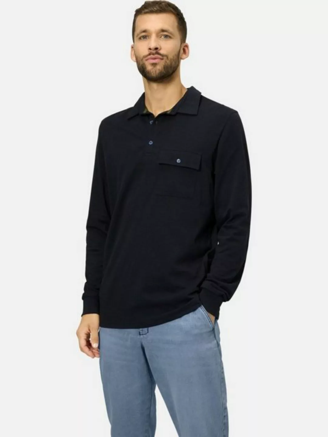 Babista Langarm-Poloshirt FIOREZONTO mit elastischem Bündchen günstig online kaufen