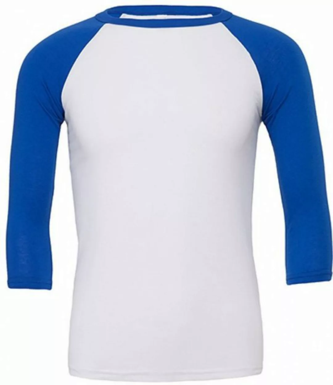 Bella + Canvas Langarmshirt Herren 3 / 4 Sleeve Baseball T-Shirt günstig online kaufen