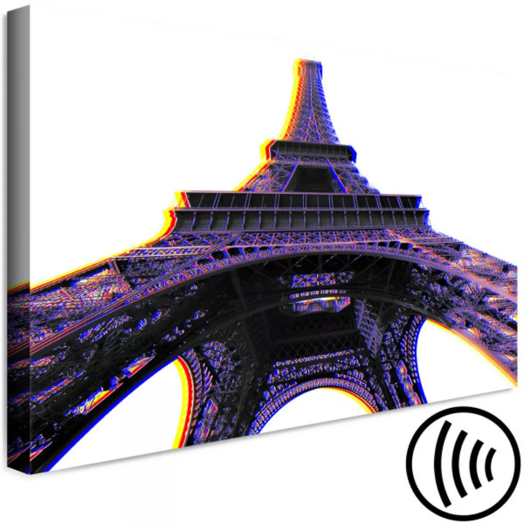 Bild auf Leinwand Eiffelturm - Symbol für Paris und französische Architektu günstig online kaufen