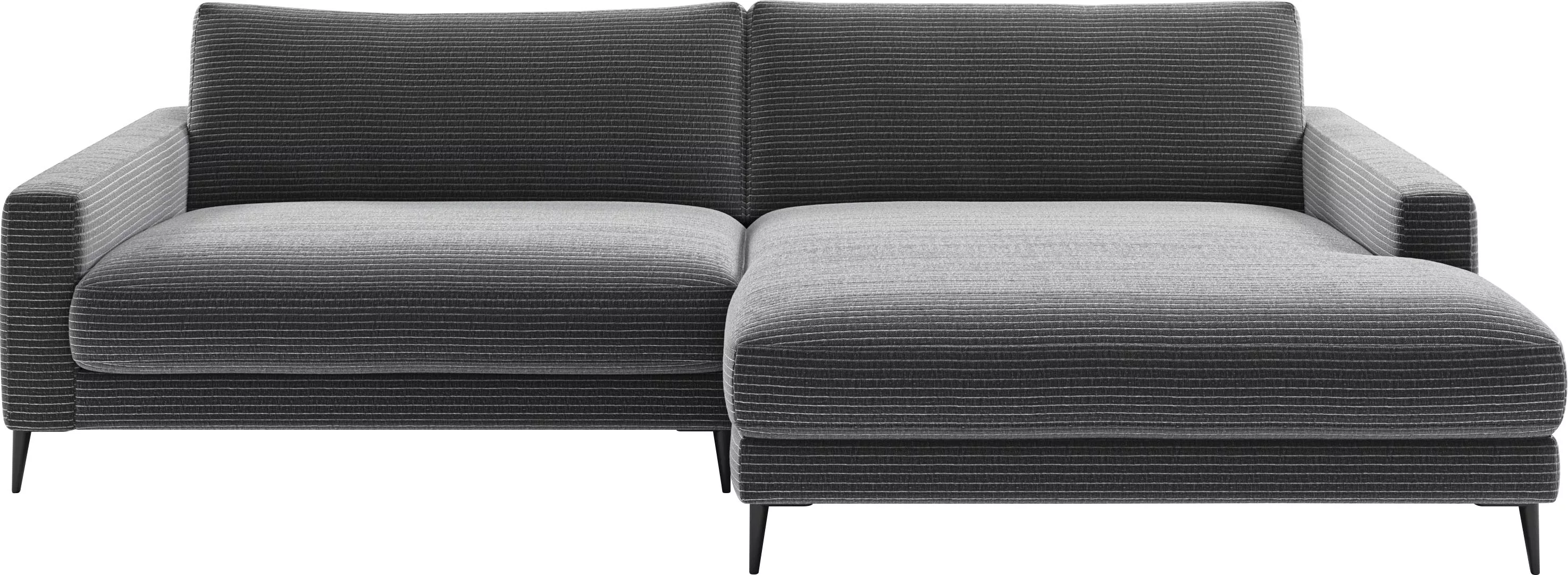 INOSIGN Ecksofa »Downtown, B/T/H: 272/190/84 cm L-Form«, weicher Sitzkomfor günstig online kaufen