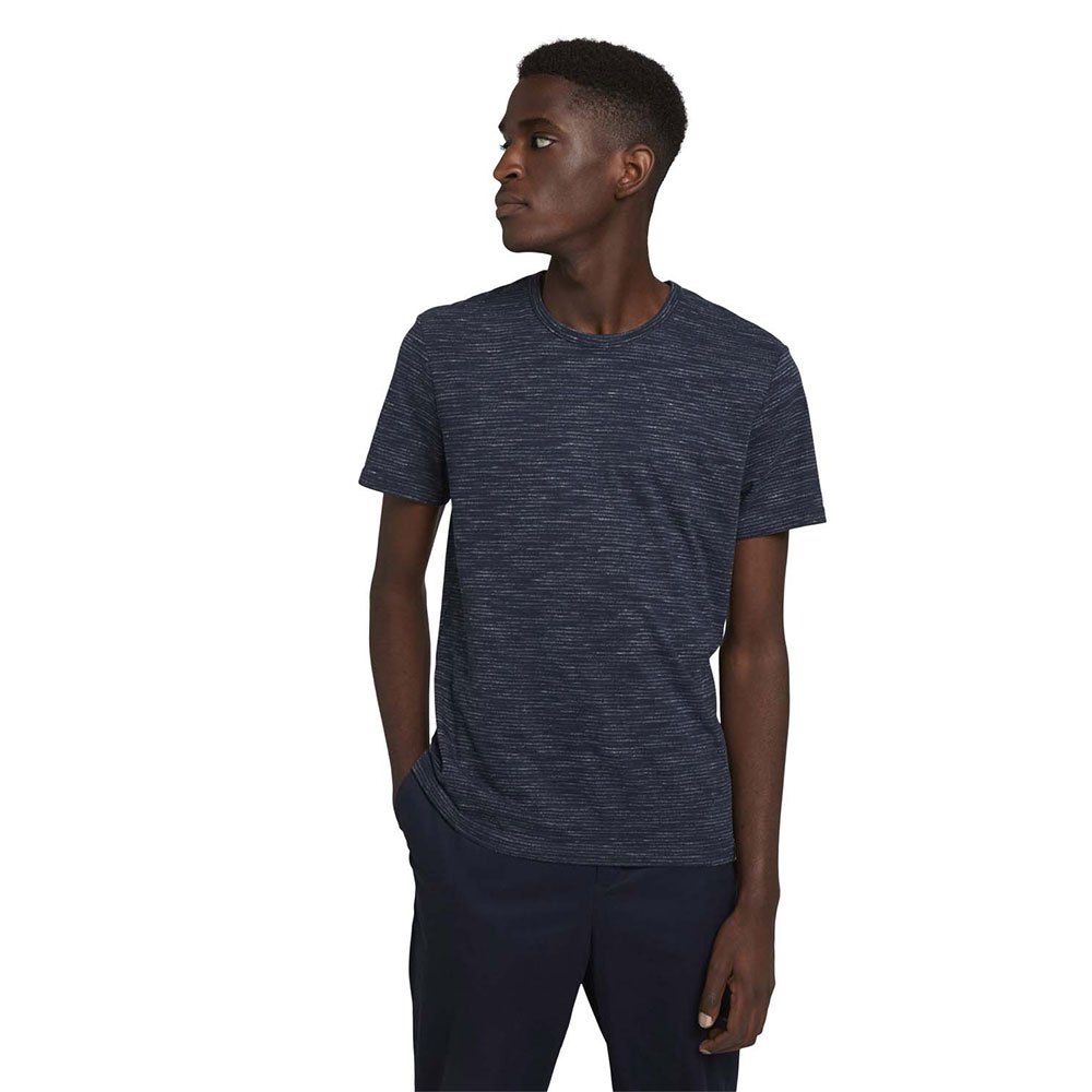 Tom Tailor Fine Striped Kurzärmeliges T-shirt 3XL Navy Offwhite Inject Stri günstig online kaufen