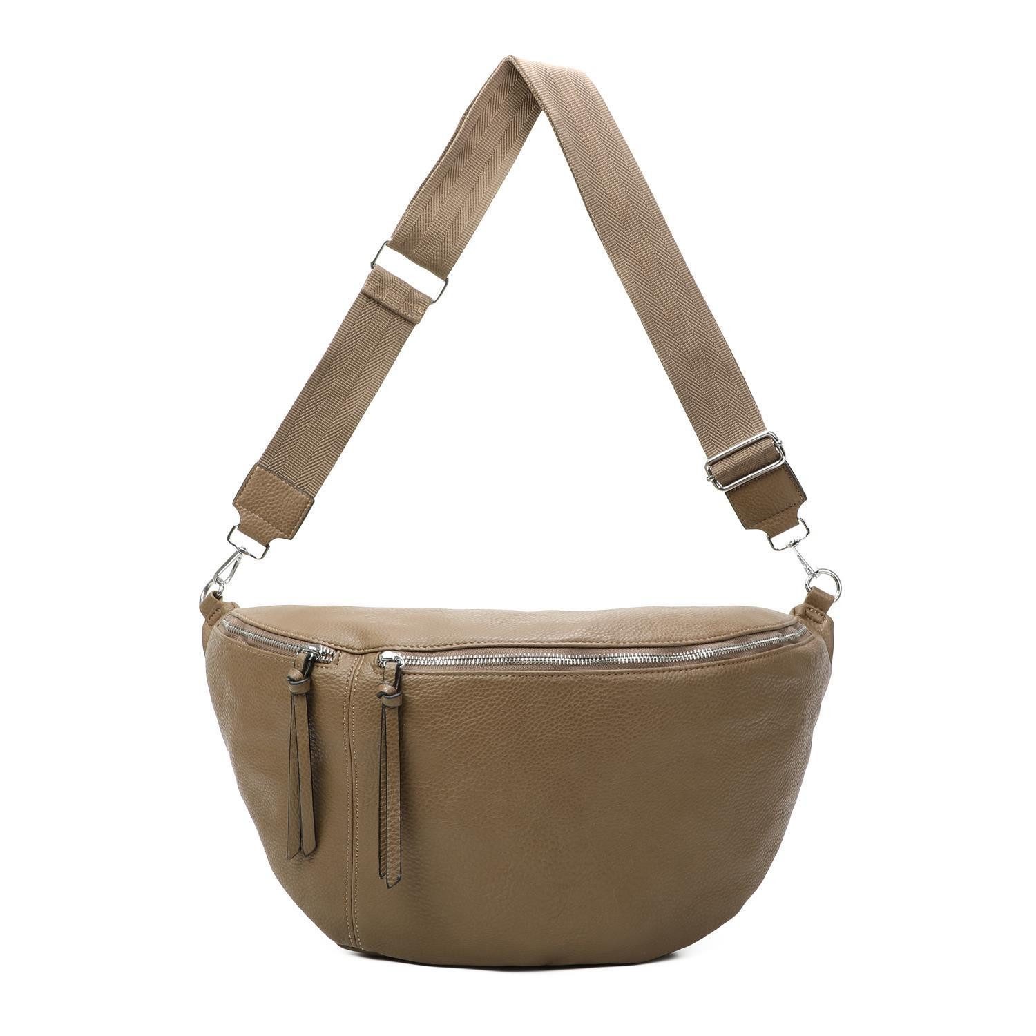 ITALYSHOP24 Schultertasche Damen XXL Tasche CrossBody günstig online kaufen