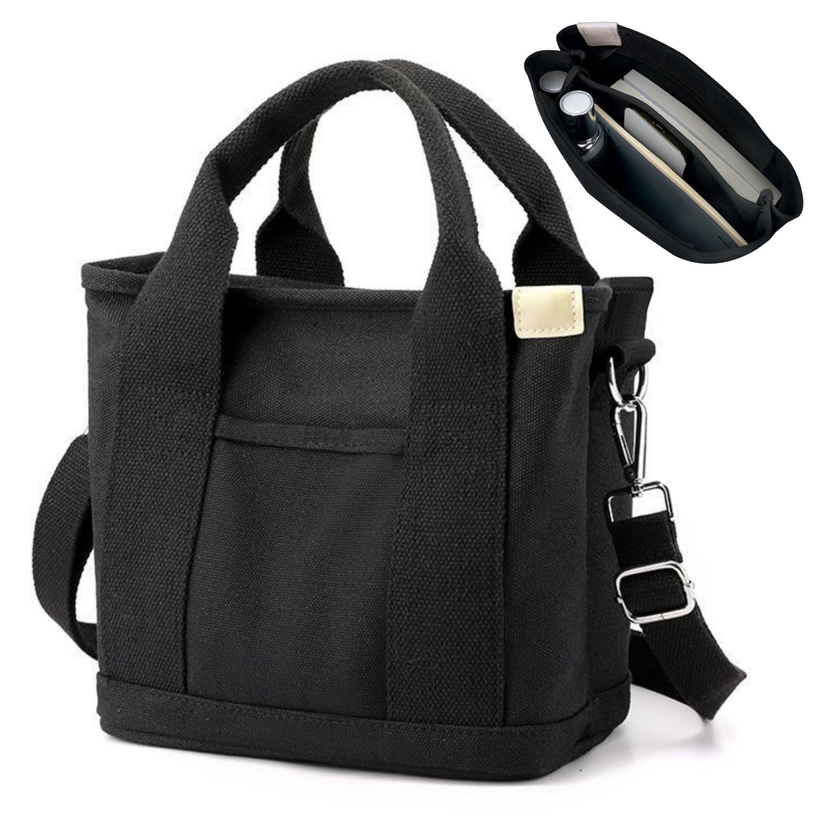 Coonoor Handtasche Schultertasche Canvas, Umhängetasche Tote günstig online kaufen