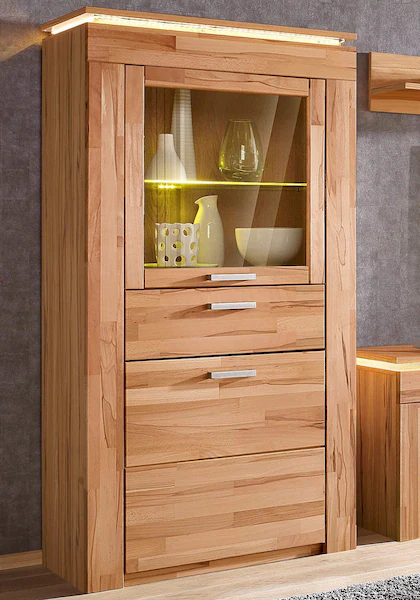 VOGL Möbelfabrik Vitrine, Höhe 158 cm günstig online kaufen