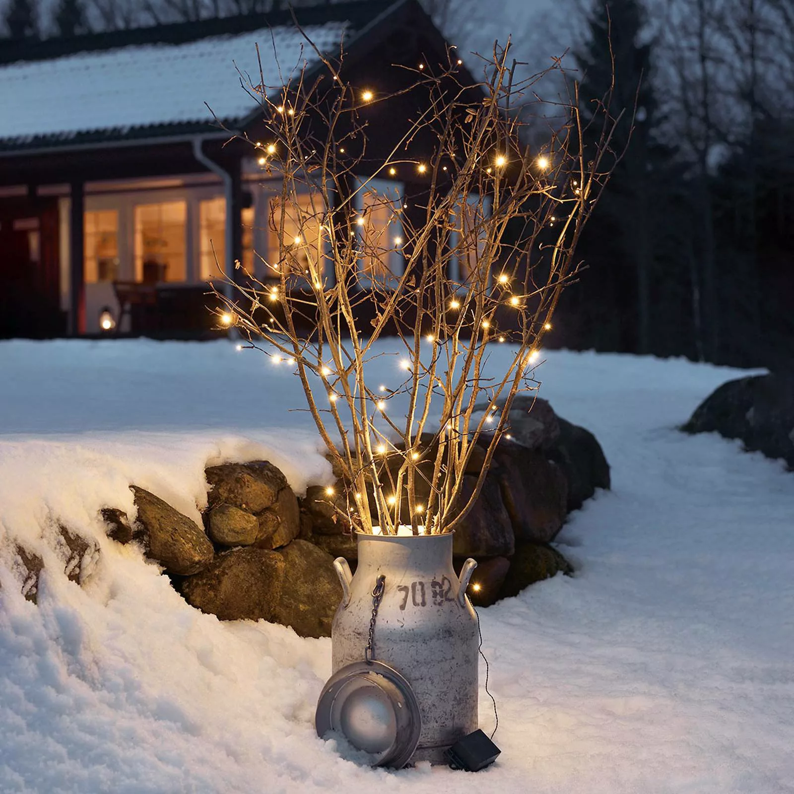 80-flammige Lichterkette Ole LED m.Dämmerungssen. günstig online kaufen