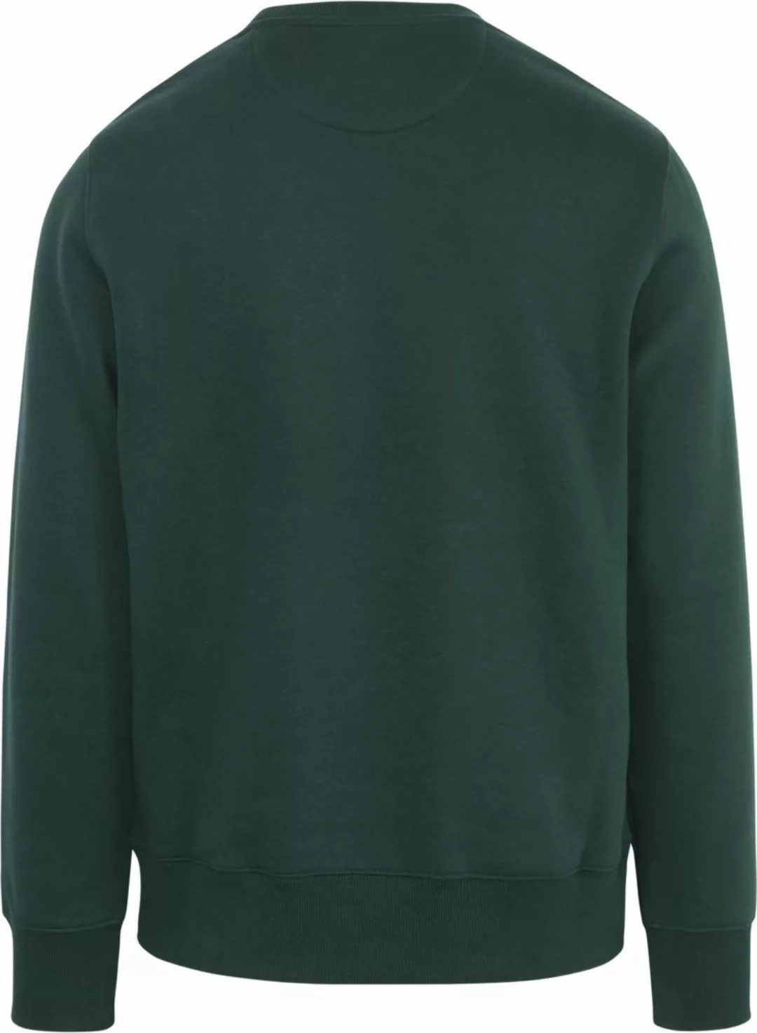 Gant Pullover Embossed Logo Dunkelgrün - Größe 3XL günstig online kaufen