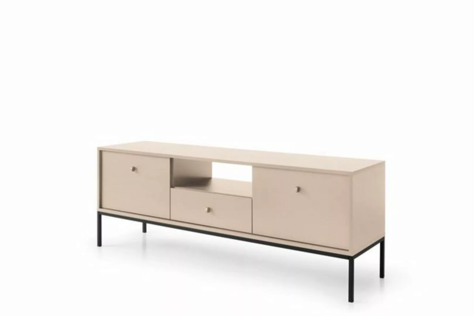 Beautysofa TV-Schrank Monica (TV-Regal mit Schublade für Wohnzimmer) zweitü günstig online kaufen