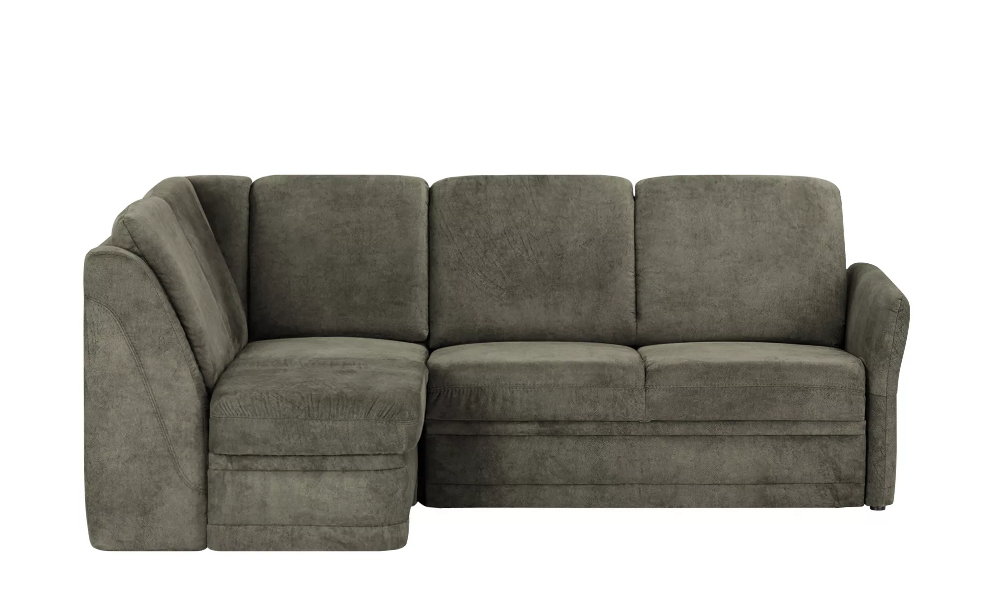 Polstermöbel Oelsa Ecksofa  Luna - grün - 91 cm - Polstermöbel > Sofas > Ec günstig online kaufen