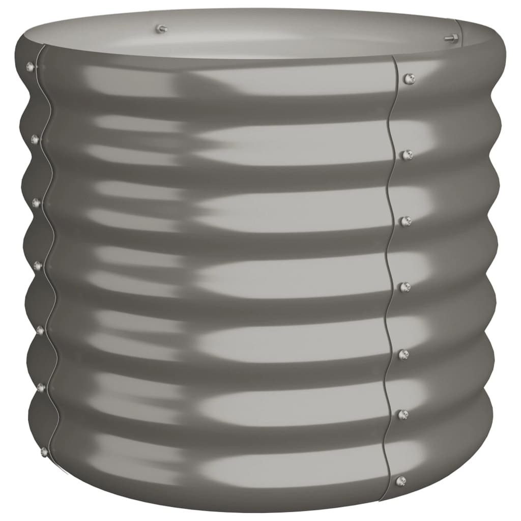 vidaXL Pflanzkübel, Pflanzkasten Pulverbeschichteter Stahl 40x40x36 günstig online kaufen