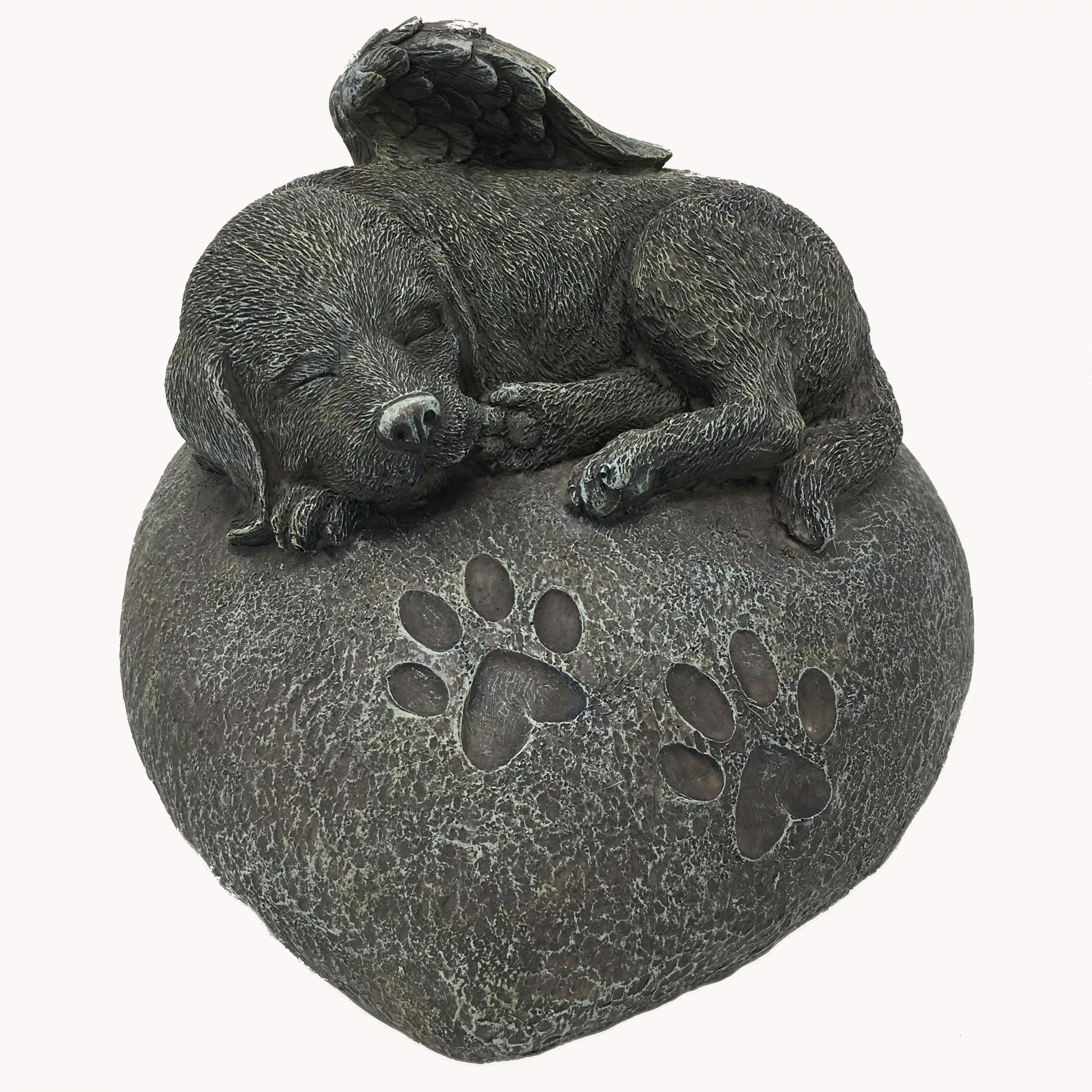 MystiCalls Dekofigur Hunde Urne grau als günstig online kaufen