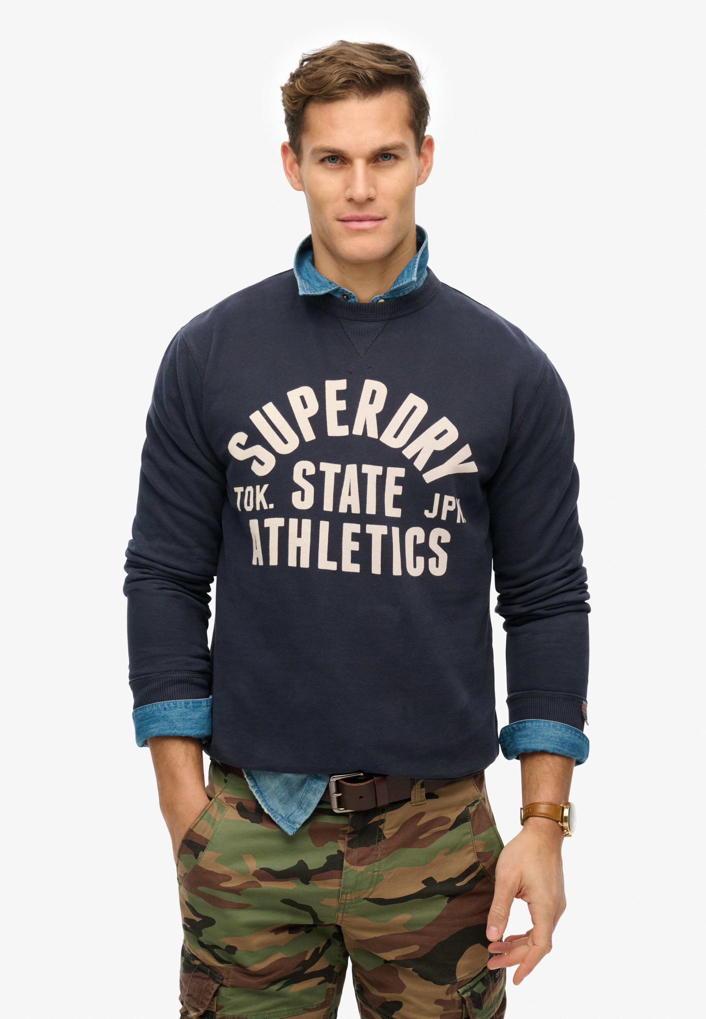 Superdry Sweatshirt "ATHLETIC ESS CREW" günstig online kaufen