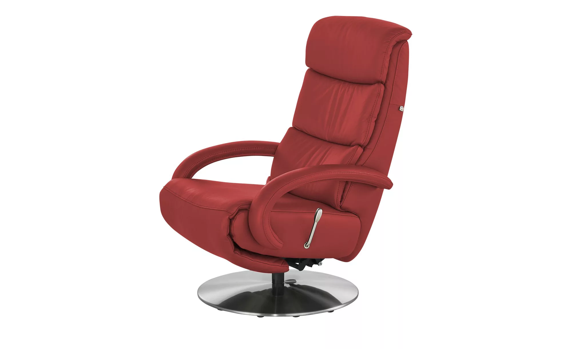 Hukla Leder-Relaxsessel  Florian ¦ rot ¦ Maße (cm): B: 73 H: 109 T: 91.0 Po günstig online kaufen