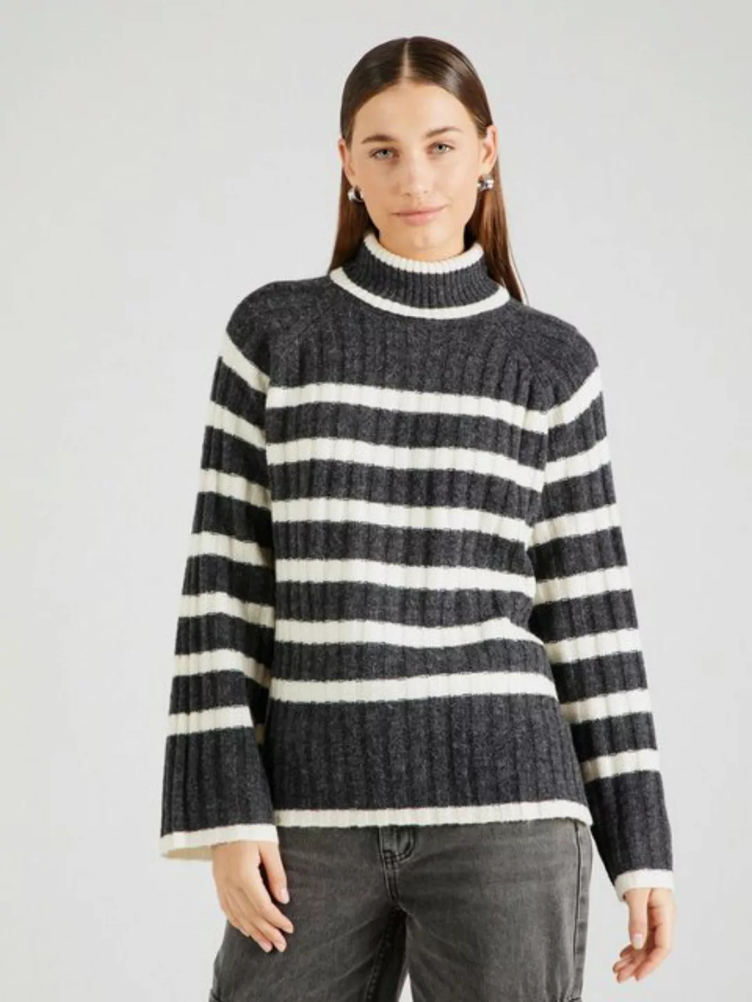 JDY Rollkragenpullover JDYMILEY L/S LONG STRIPE PULLOV KNT NOOS günstig online kaufen