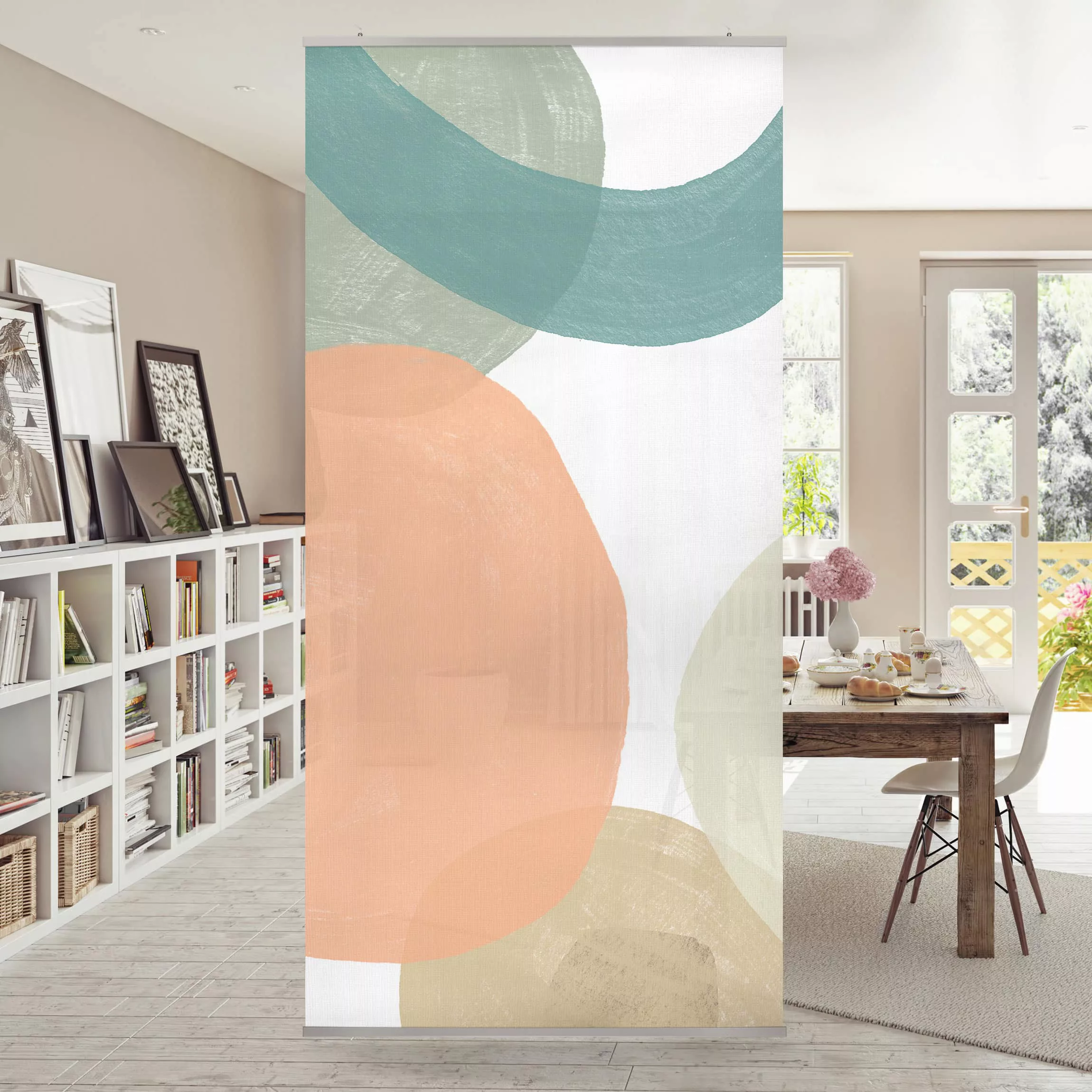 Raumteiler Abstrakt Pailletten im Detail II günstig online kaufen