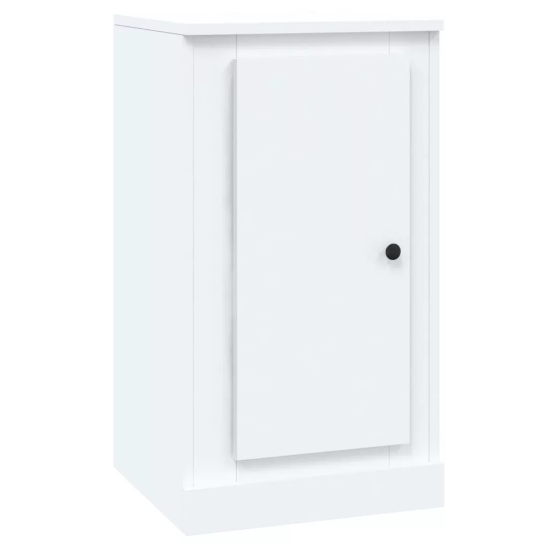 Vidaxl Sideboard Weiß 37,5x35,5x67,5 Cm Holzwerkstoff günstig online kaufen