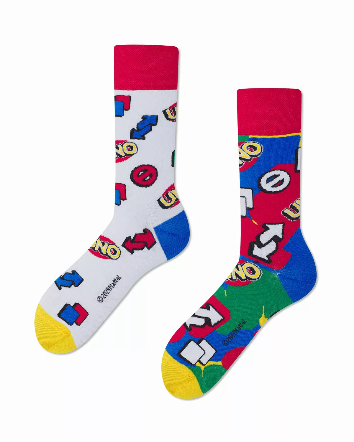 Many Mornings Freizeitsocken Motivsocken "UNO" von günstig online kaufen