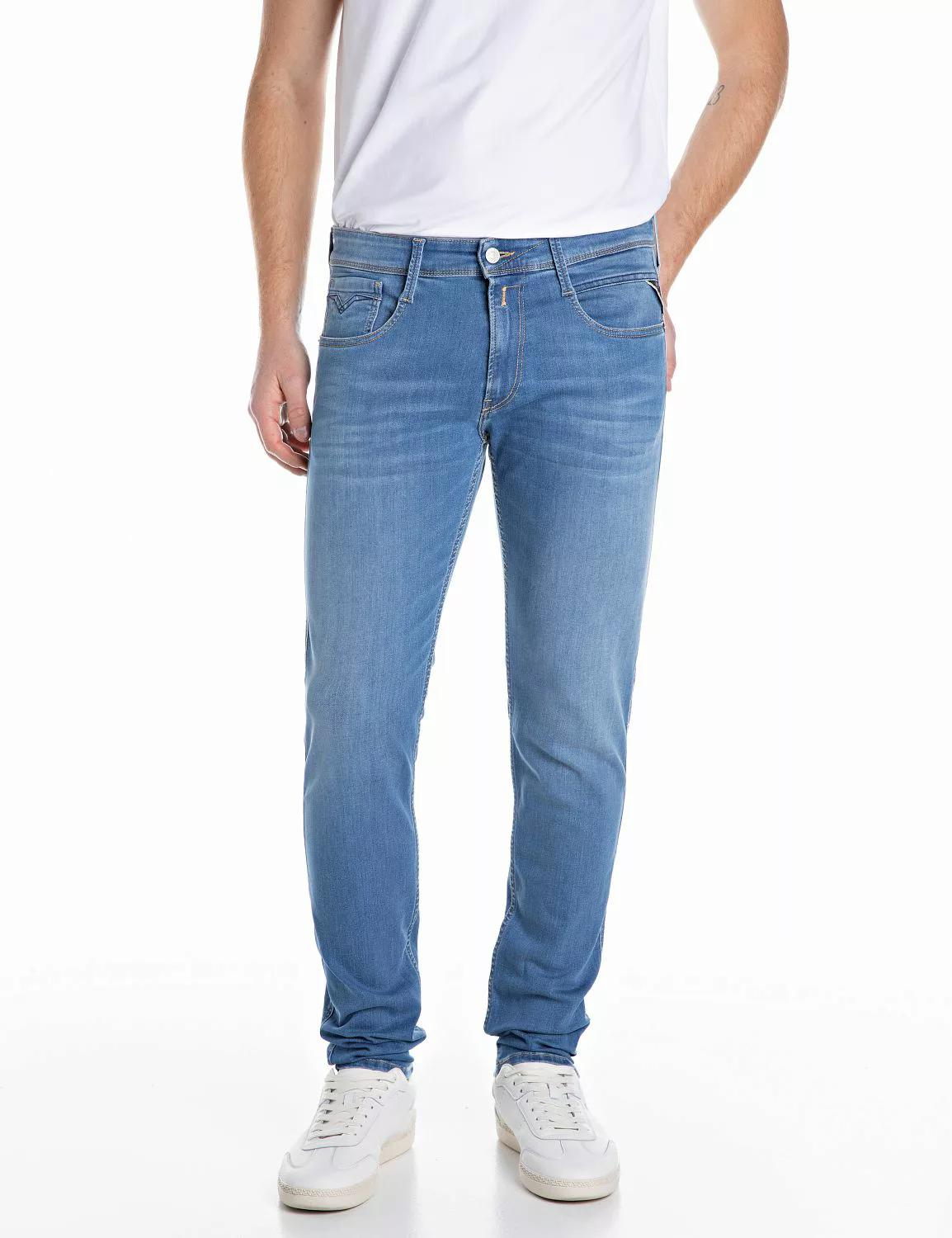 Replay Slim-fit-Jeans "Anbass" günstig online kaufen