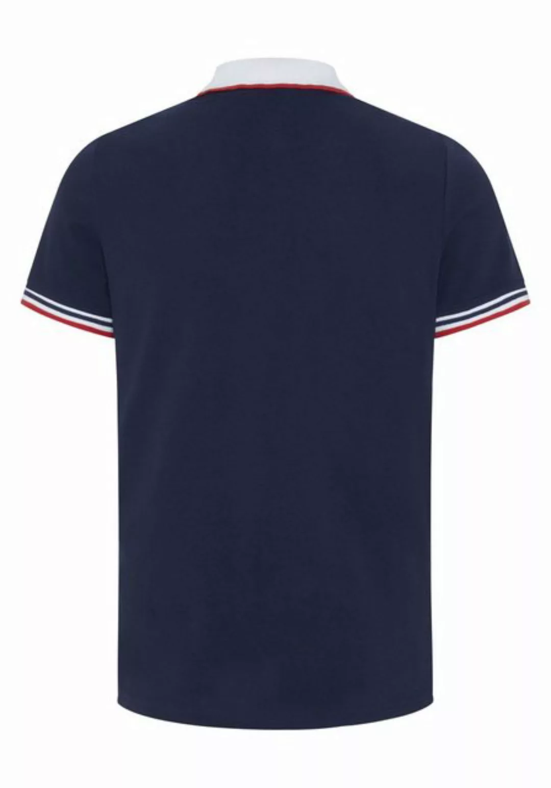 Polo Sylt Poloshirt mit Kontrast-Akzenten günstig online kaufen