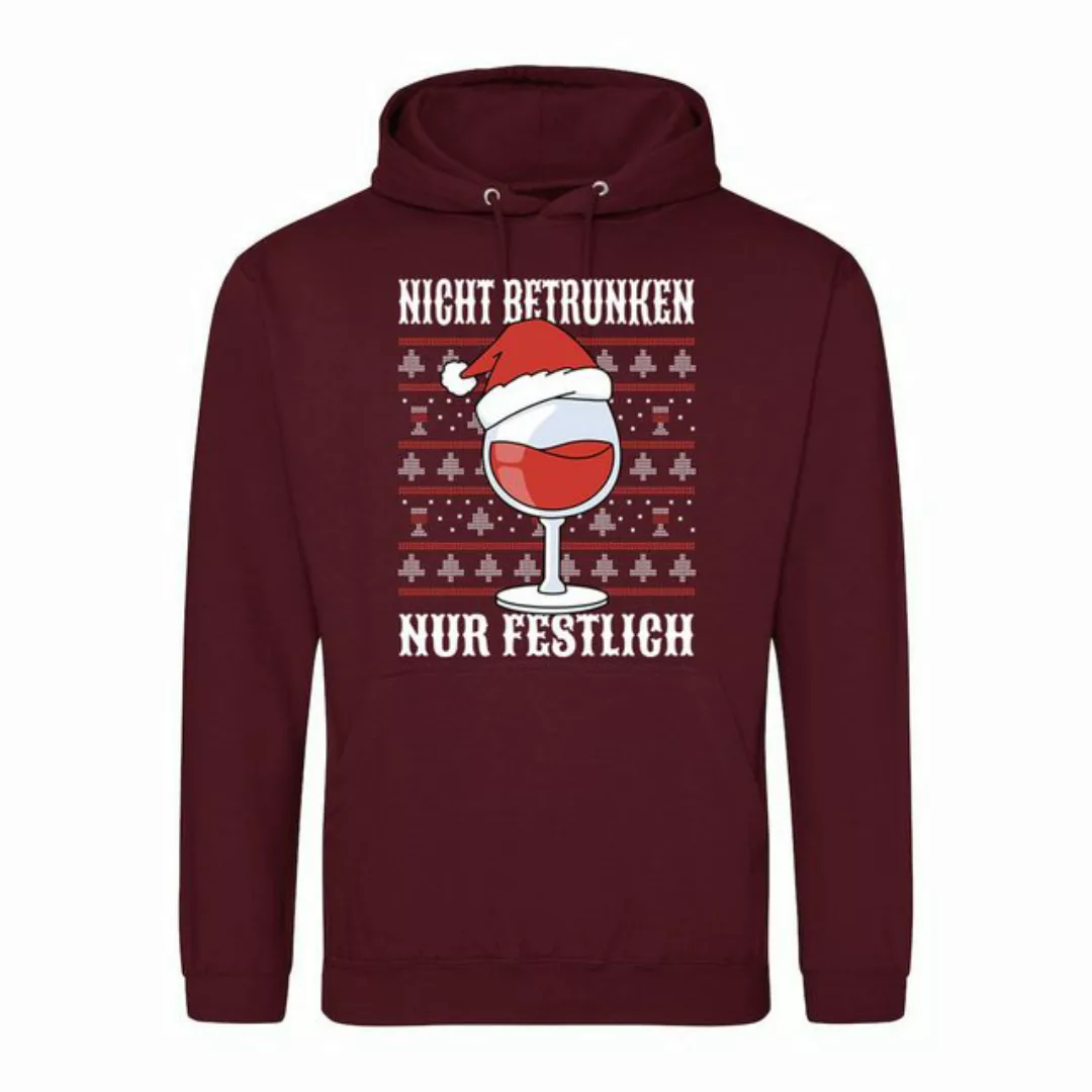 Youth Designz Kapuzenpullover Nicht Betrunken nur Festlich Herren Hoodie Pu günstig online kaufen