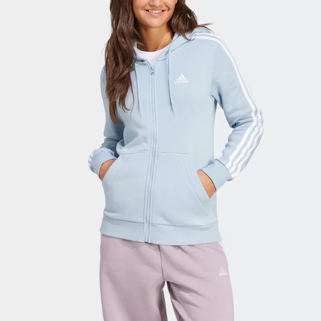 adidas Sportswear Kapuzensweatshirt "ESSENTIALS 3STREIFEN KAPUZENJACKE" günstig online kaufen
