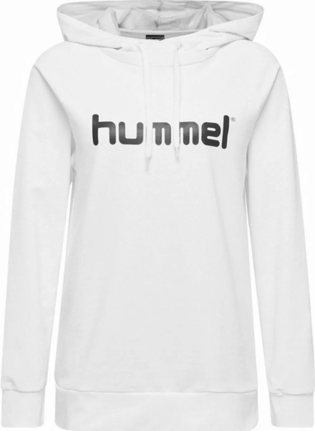 hummel Kapuzensweatshirt HMLGO COTTON LOGO HOODIE WOMAN WHITE günstig online kaufen