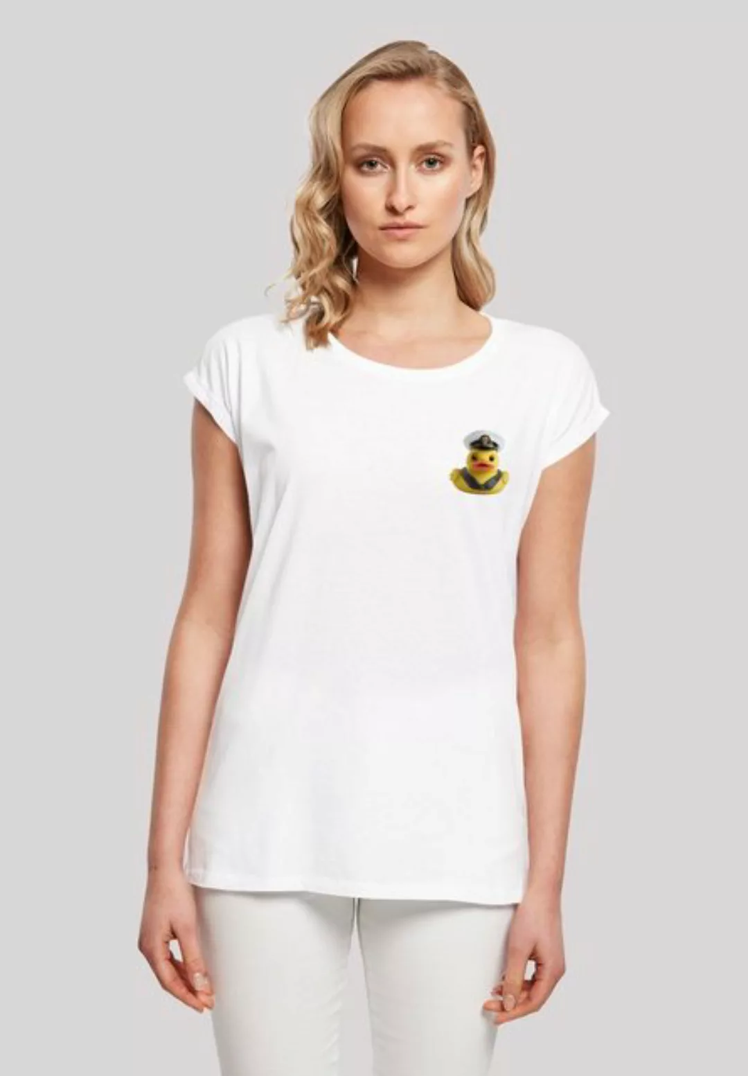 F4NT4STIC T-Shirt "Rubber Duck Captain Short Sleeve", Print günstig online kaufen