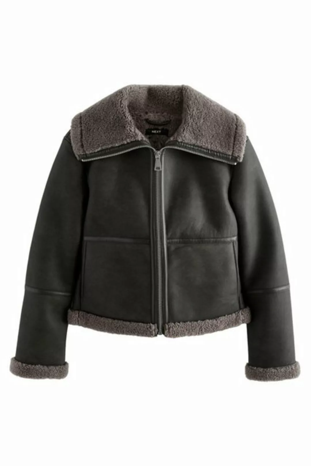 Next Fleecejacke Fliegerjacke mit Teddyfell (1-St) günstig online kaufen