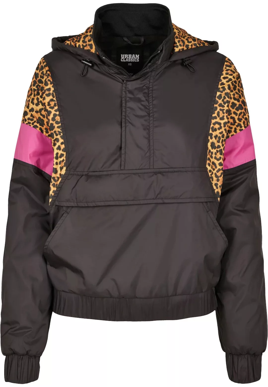 URBAN CLASSICS Allwetterjacke "Urban Classics Damen Ladies AOP Mixed Pull O günstig online kaufen