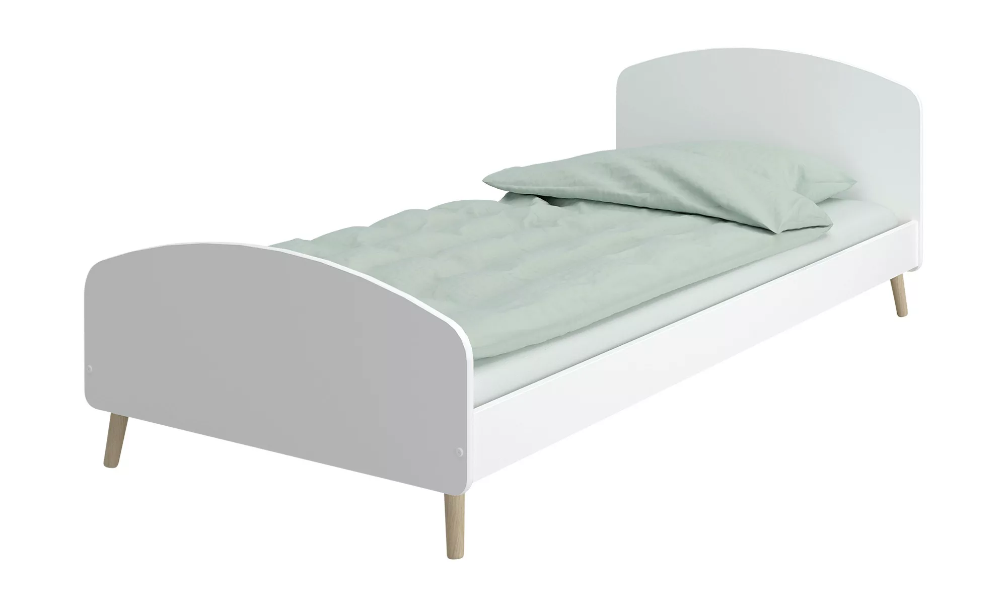 Juniorbett - weiß - 96 cm - 78,3 cm - Sconto günstig online kaufen