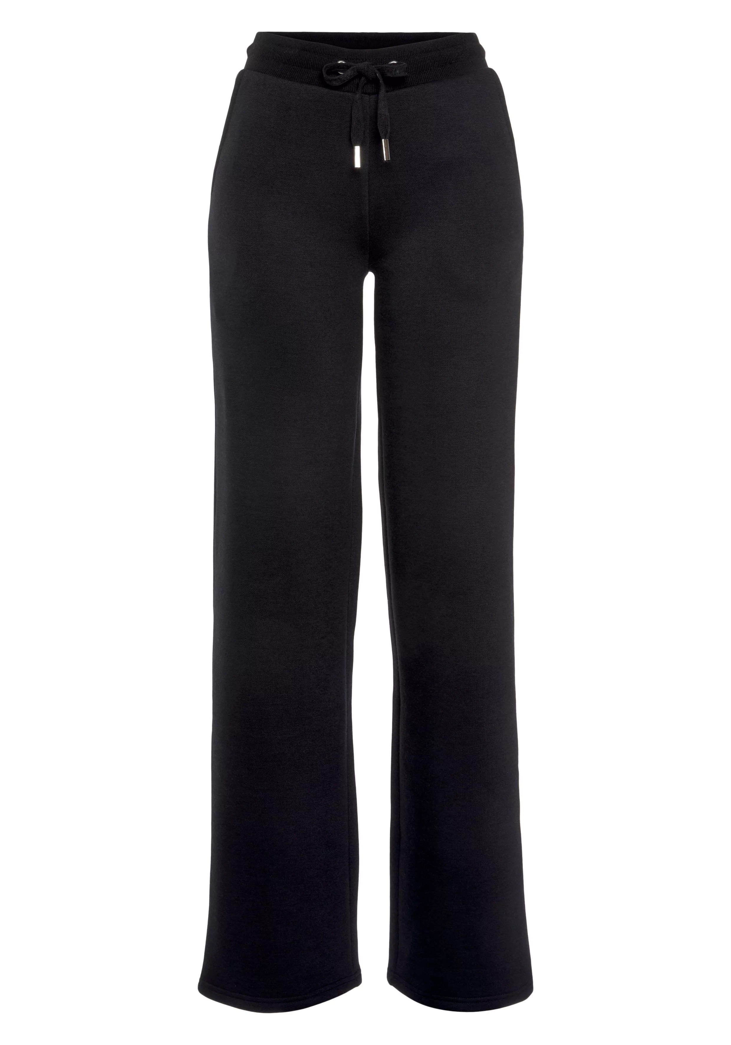 Vivance Relaxhose, mit weitem Bein und aus ultraweicher Sweatqualität, Loun günstig online kaufen