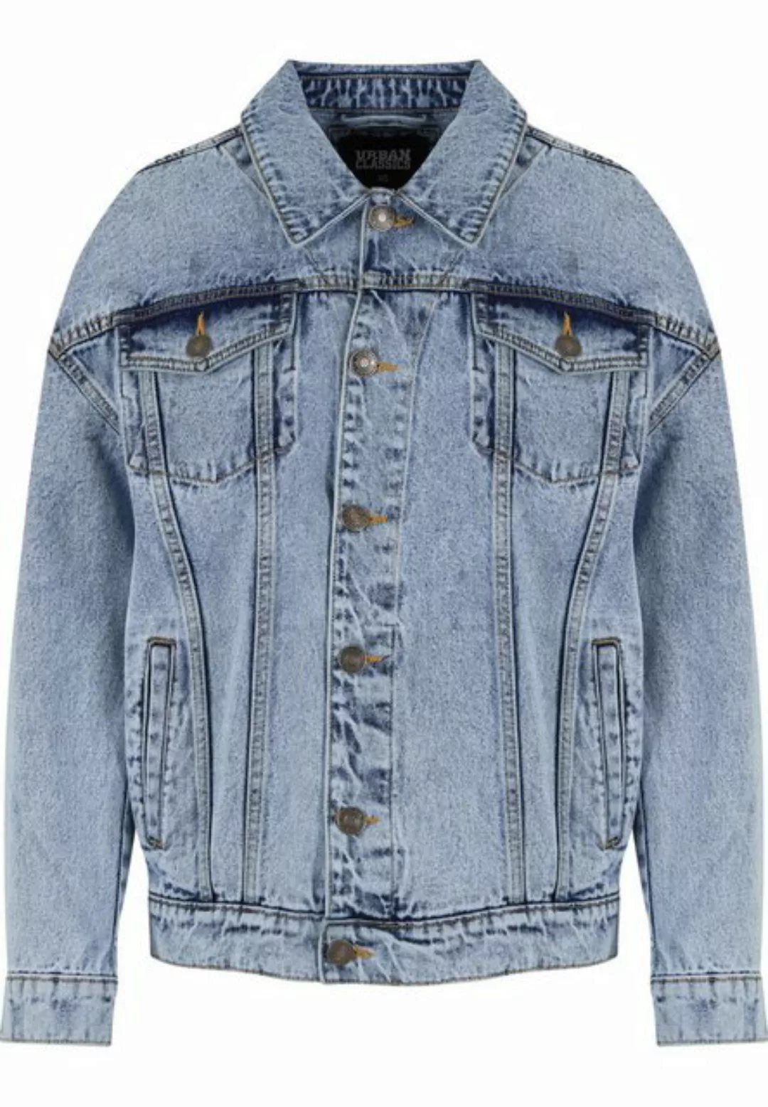 URBAN CLASSICS Jeansjacke Urban Classics Damen Ladies Oversized 90‘s Denim günstig online kaufen