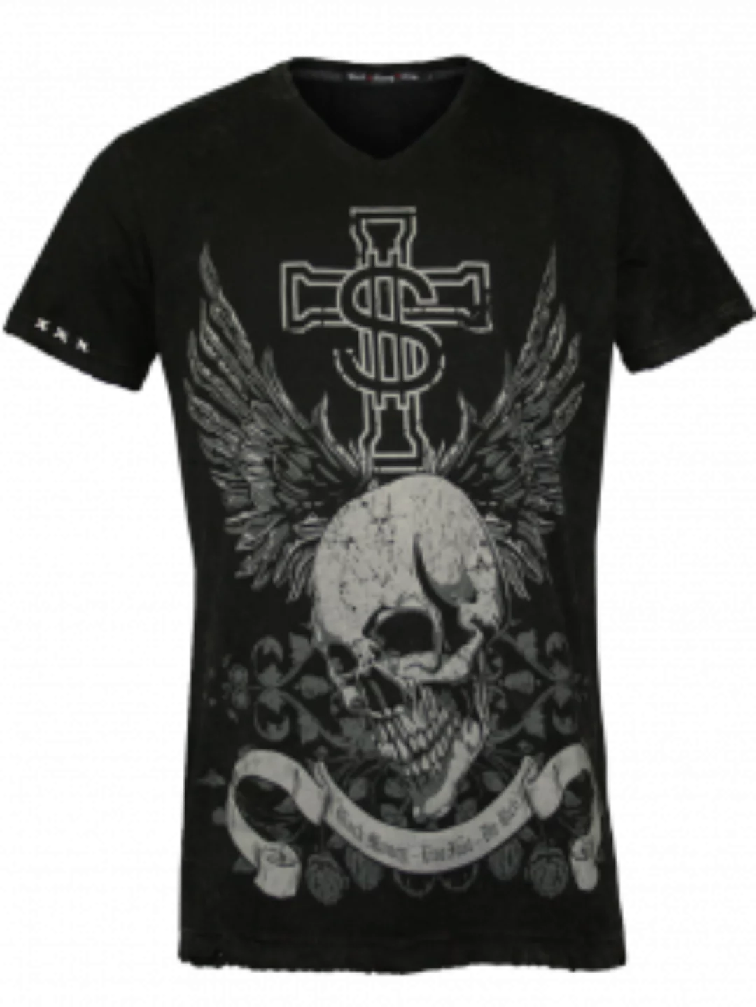 Black Money Crew Herren Shirt Live Fast (XL) (schwarz) günstig online kaufen