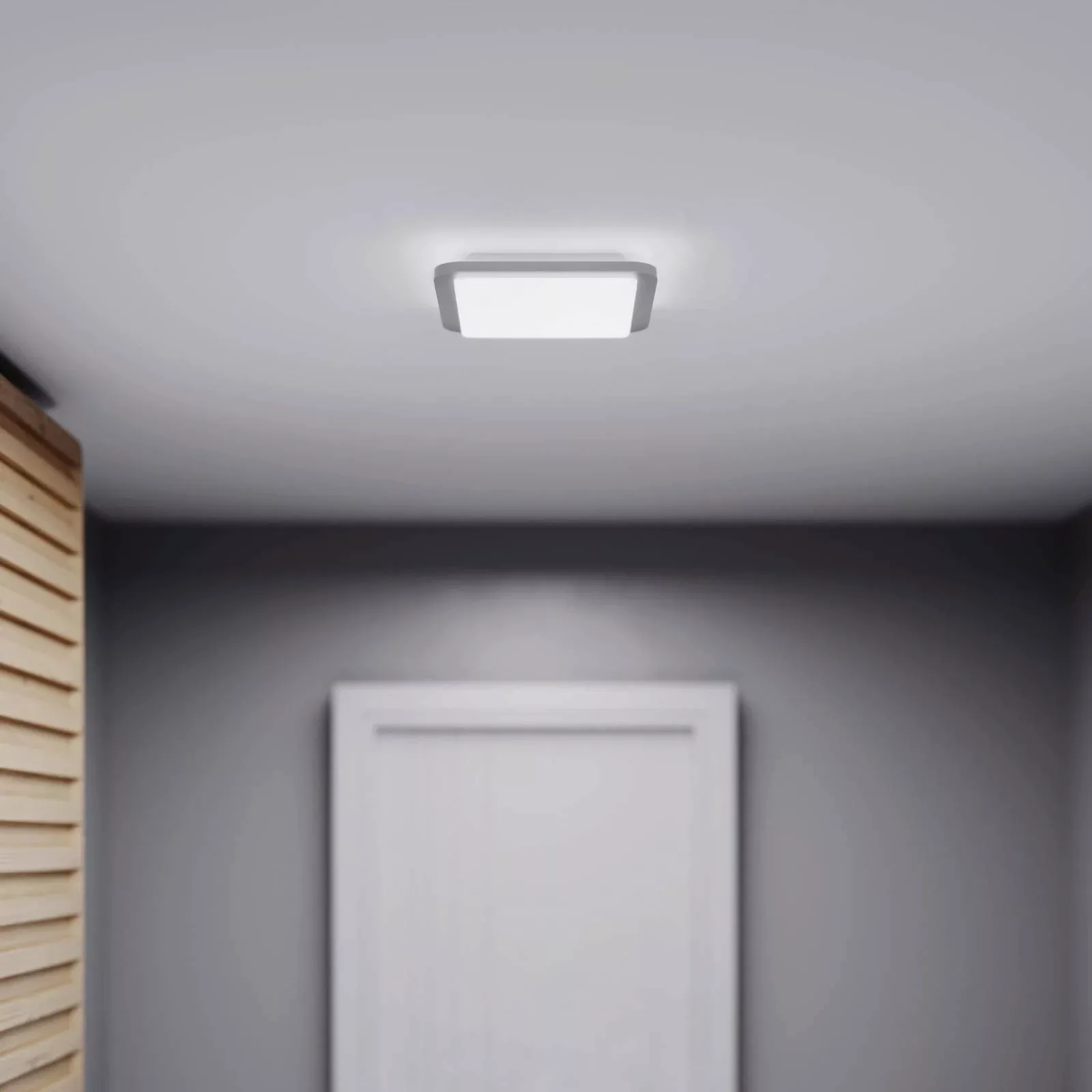STEINEL RS D2 V3 LED-Deckenlampe stahl gebürstet günstig online kaufen