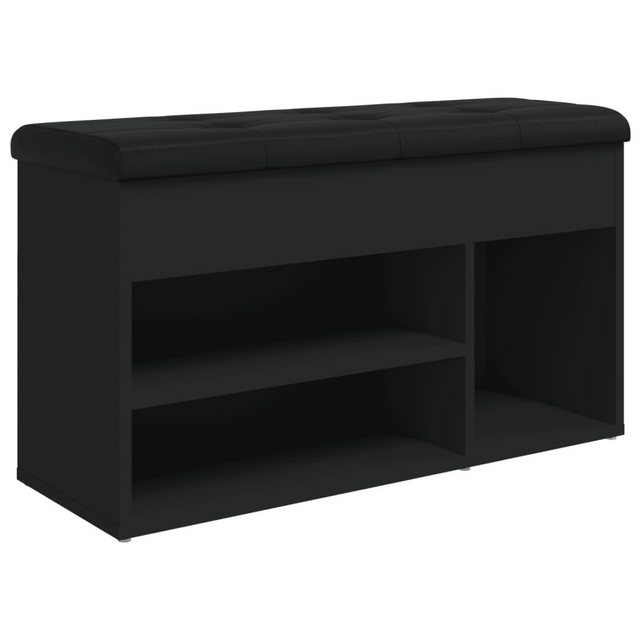 vidaXL Schuhschrank Schuhbank Schwarz 82x32x45,5 cm Holzwerkstoff günstig online kaufen