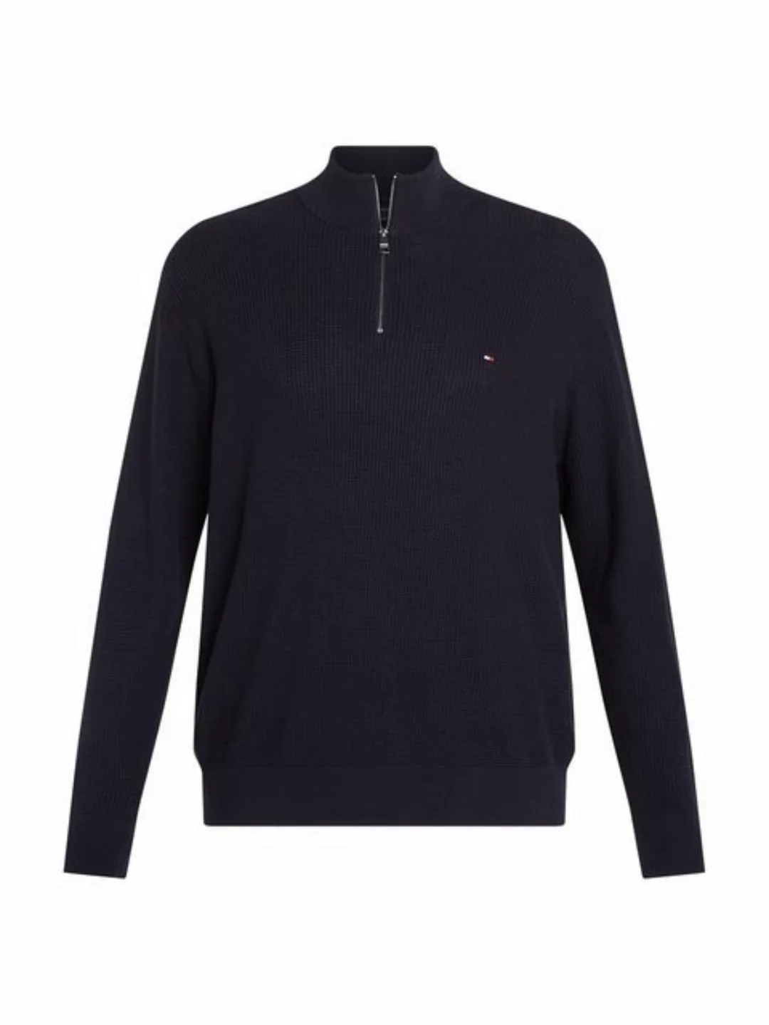 Tommy Hilfiger Big & Tall Stehkragenpullover BT-STRUCTURE ZIP MOCK-B in Gro günstig online kaufen