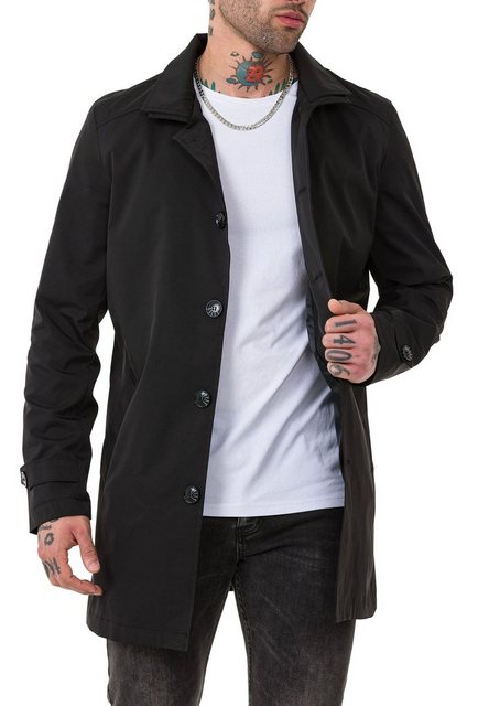 RedBridge Trenchcoat Red Bridge Herren Mantel Trenchcoat Jacke Schwarz S Pr günstig online kaufen